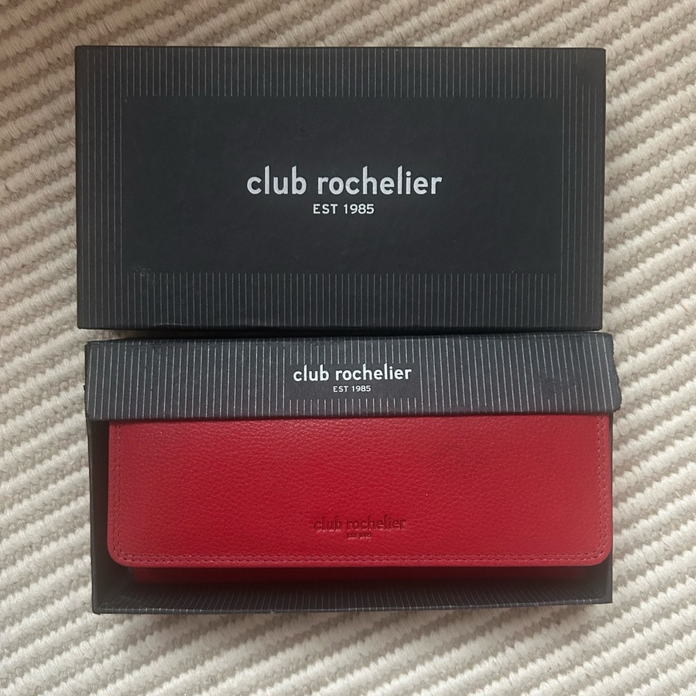 Full Leather Ladies' Clutch Wallet with Gusset